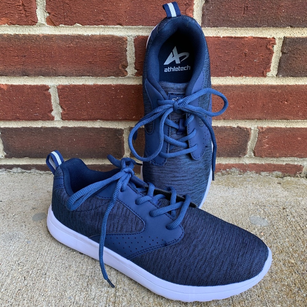 Navy Athletech Athletic Shoes Size 9 NWOT